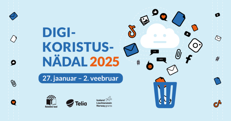 Digikoristusnädal 2025 ootab osalema! - Tartu loodusmaja